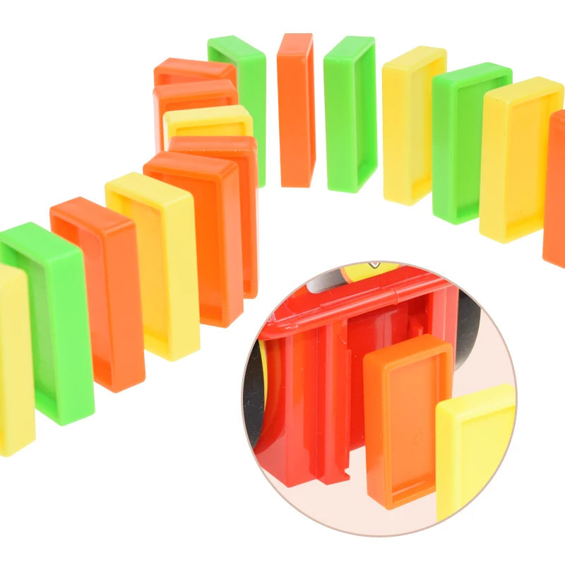 Automatic Laying Domino Train Toy