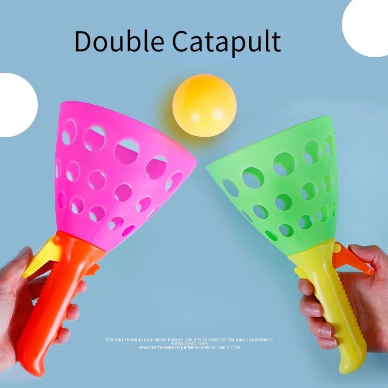 Click and Catch Twin Ball Toy
