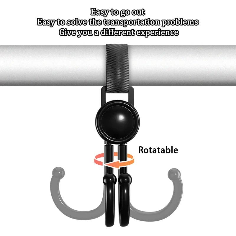 Multifunctional Dual Rotatable Hook