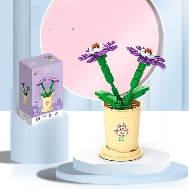 Flower Building Blocks Game Toy