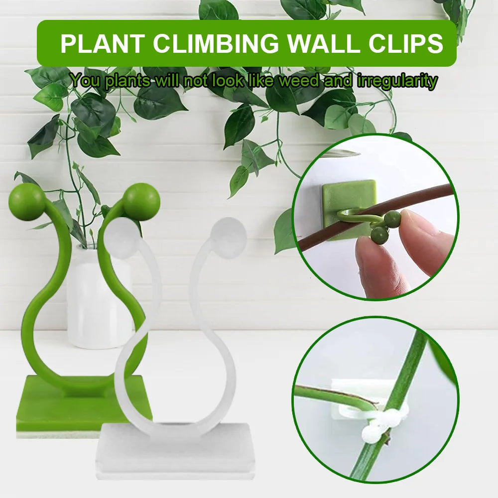 10Pcs Self Adhesive Plant Climbing Wall Clip
