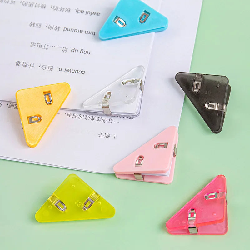 Triangular Shape Paper Clips 5 Pcs Triangle Shape Paper Clip – Wholesale City