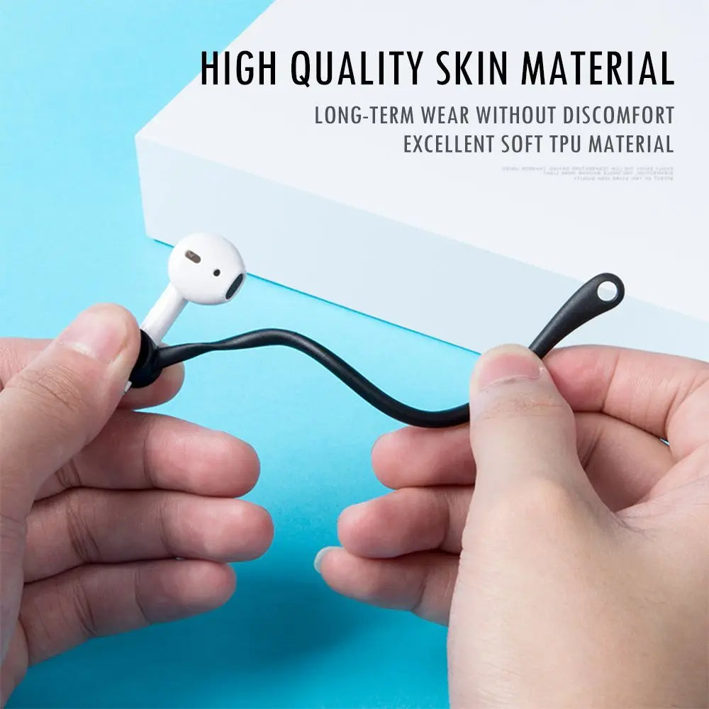 Silicone Anti Loss Protector Earbuds Holder