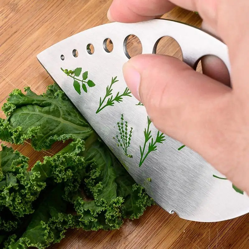 8 Holes Stainless Steel Vegetables Leaf Separator & Cutter