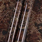 Waterproof Brown Marble Sheet 60cm x 2m