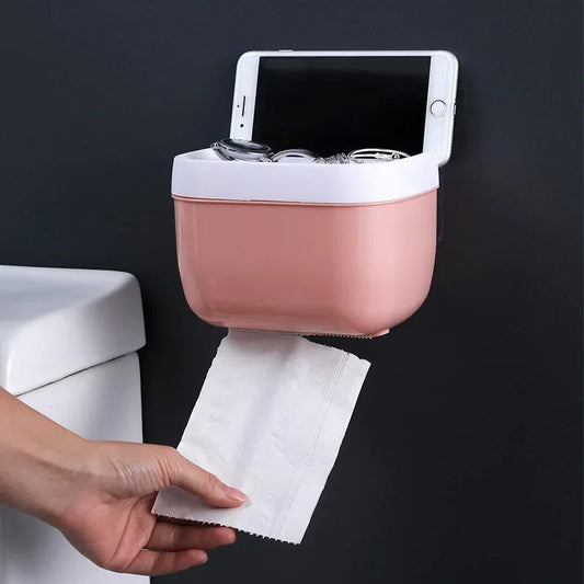 Multifunctional Wall Mounted Tissue Holder