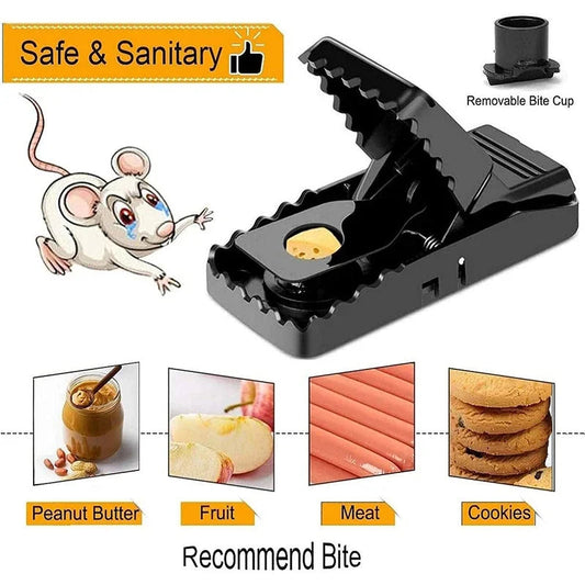 Heavy Duty Plastic Mousetrap Rat Catcher