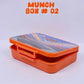 Cartoon Printed Lunch Box 3 Partition & Dip Portion