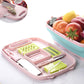 Multifunctional Cutting Board & Grater Set With Foldable Basket