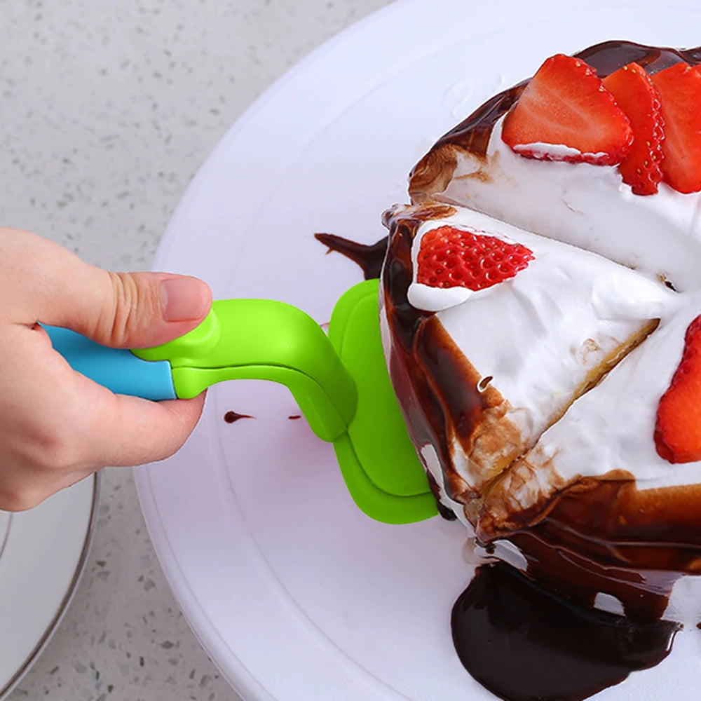 Creative Hand-Push Cake & Pizza Shovel