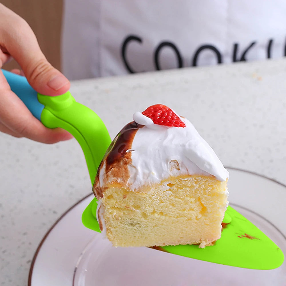 Creative Hand-Push Cake & Pizza Shovel