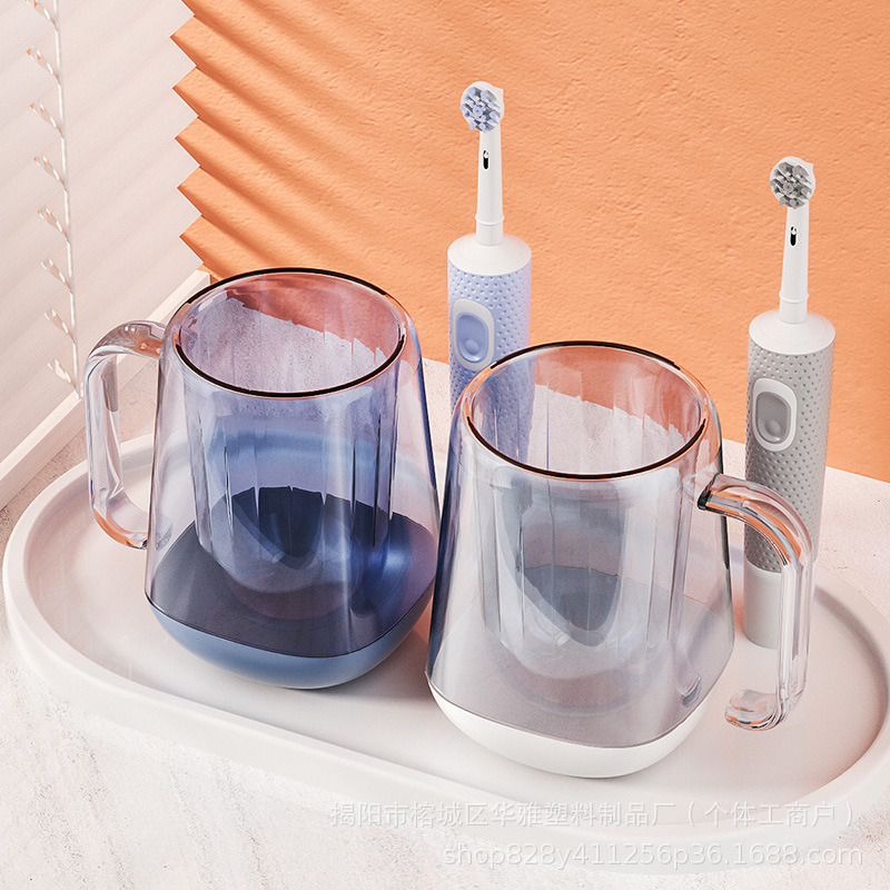 Creative Transparent Toothbrush Holder