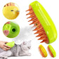 3 In 1 Cat Electric Steam Hair Comb Brush