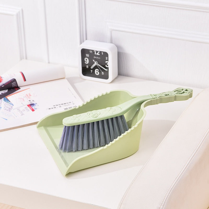 Plastic Cleaning Brush Broom and Dustpan Set