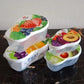 4PCs Storage Food Container Set