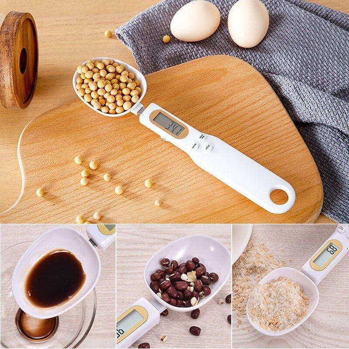 Digital Kitchen Spoon Scale with LCD Display