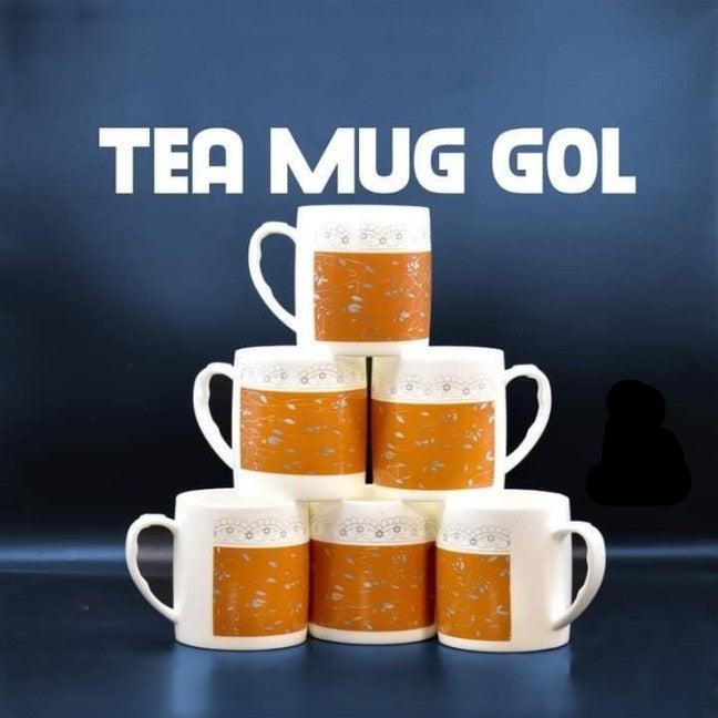 1PC Printed Plastic Tea Mug