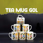 1PC Printed Plastic Tea Mug