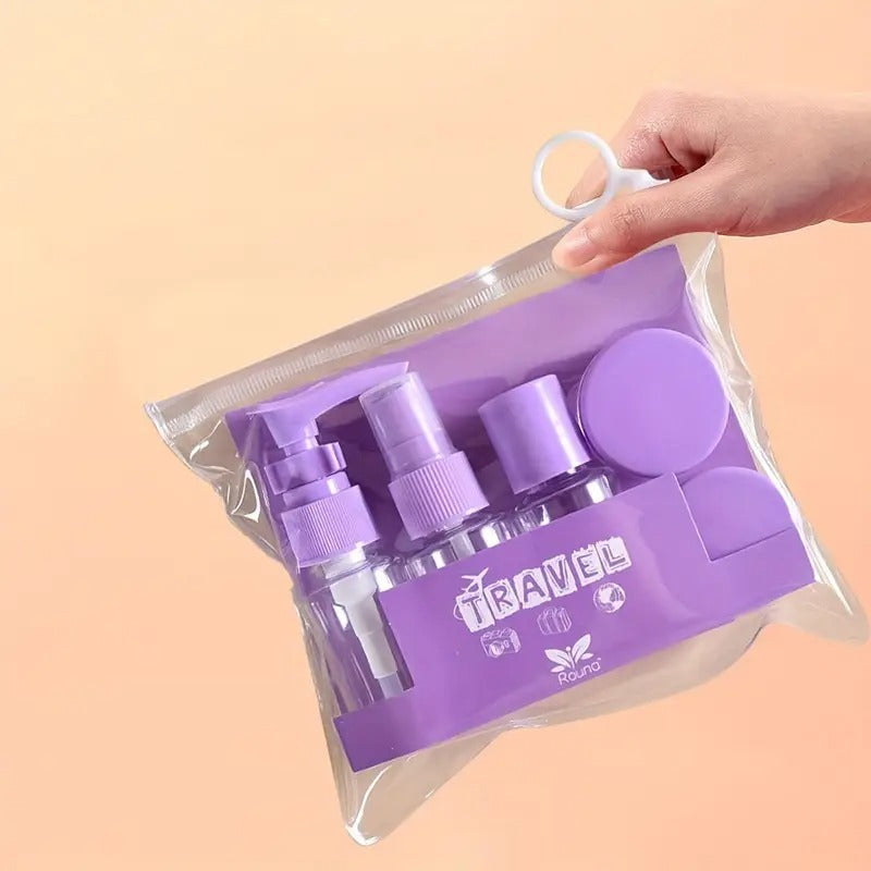 6PCs Empty Travel Bottle Set Kit