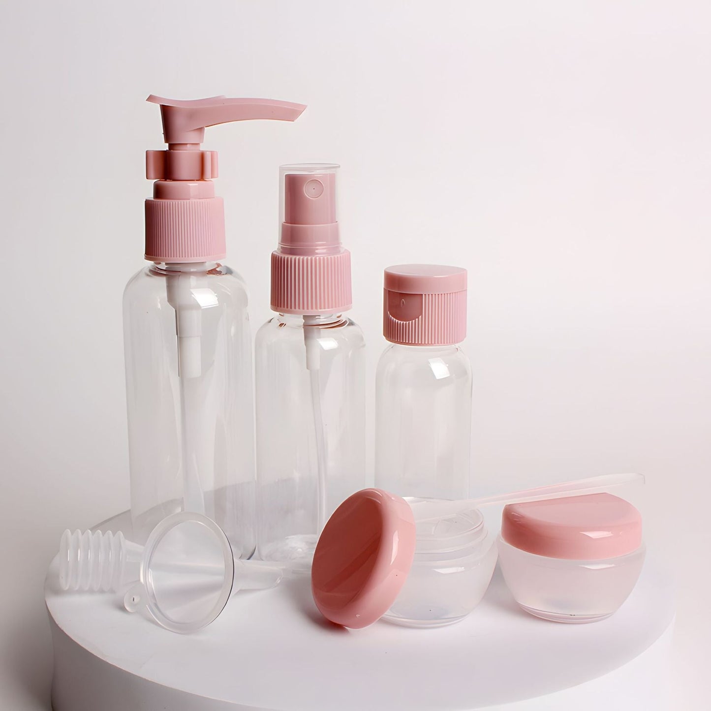 6PCs Empty Travel Bottle Set Kit