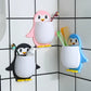 Wall Mounted Penguin Design Storage Holder