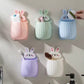 Wall Mounted Cartoon Rabbit Brush Holder