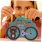 Coin Box Bicycle Shape With Lock
