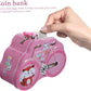 Coin Box Bicycle Shape With Lock