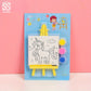 DIY Canvas Easel Painting Kit