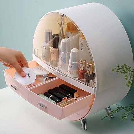 Oval Shape Makeup Organizer