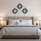 3PCs Hexagon Shape Wall Mirror (6x6 inch)