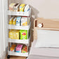 4-Tier Trolley Organizer With Movable Wheels