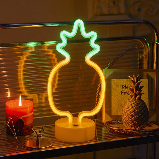 Pineapple Neon LED Night Light