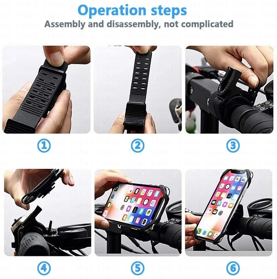 Universal Silicone Mount Phone Holder