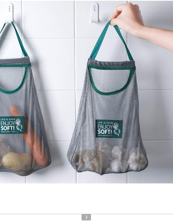 Multifunctional Fruits & Vegetables Hanging Mesh Bag