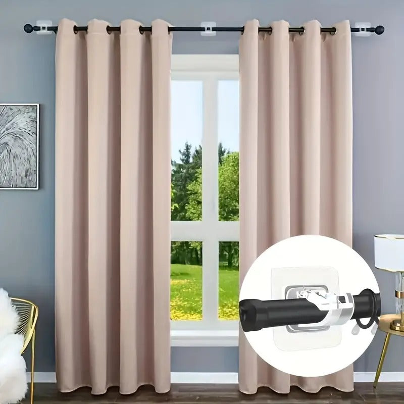 2pcs Self Adhesive Curtain Hanging Hook