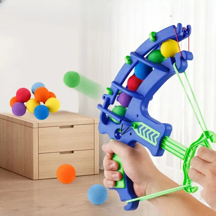 Kids Ball Bow Launcher Set