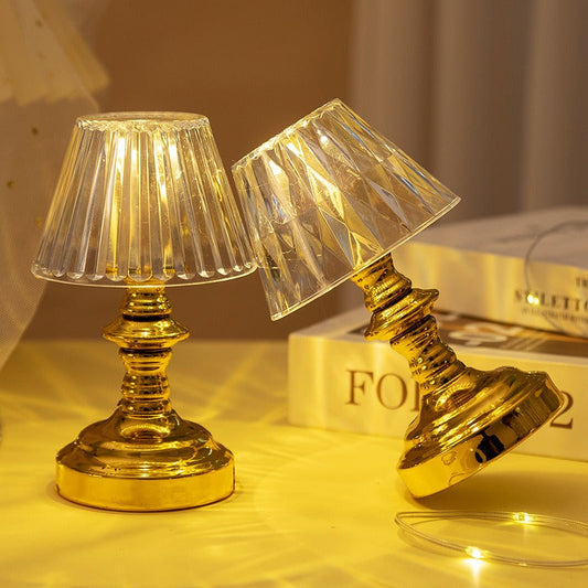 Diamond LED Crystal Table Lamp
