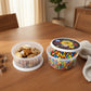 2PCs Round Food Storage Container (Large)