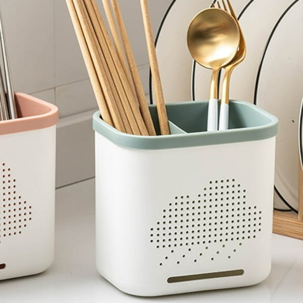 2 Grid Kitchen Drain Cutlery Organizer