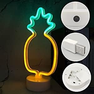 Pineapple Neon LED Night Light