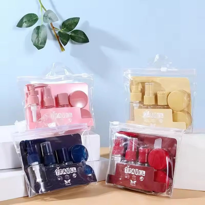6PCs Empty Travel Bottle Set Kit