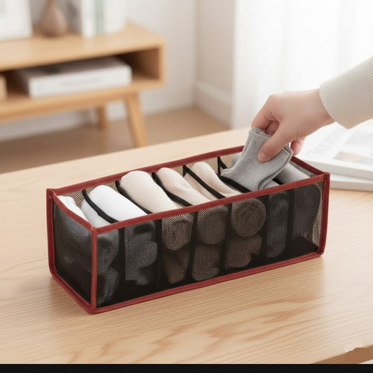 Multi Grid Foldable Wardrobe Organizer