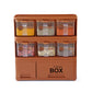6 In 1 Crystal Spice Storage Jar