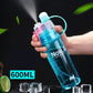 600ml Creative Spray Water Bottle