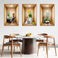 3d Plant Wall Stickers (3pcs Set)