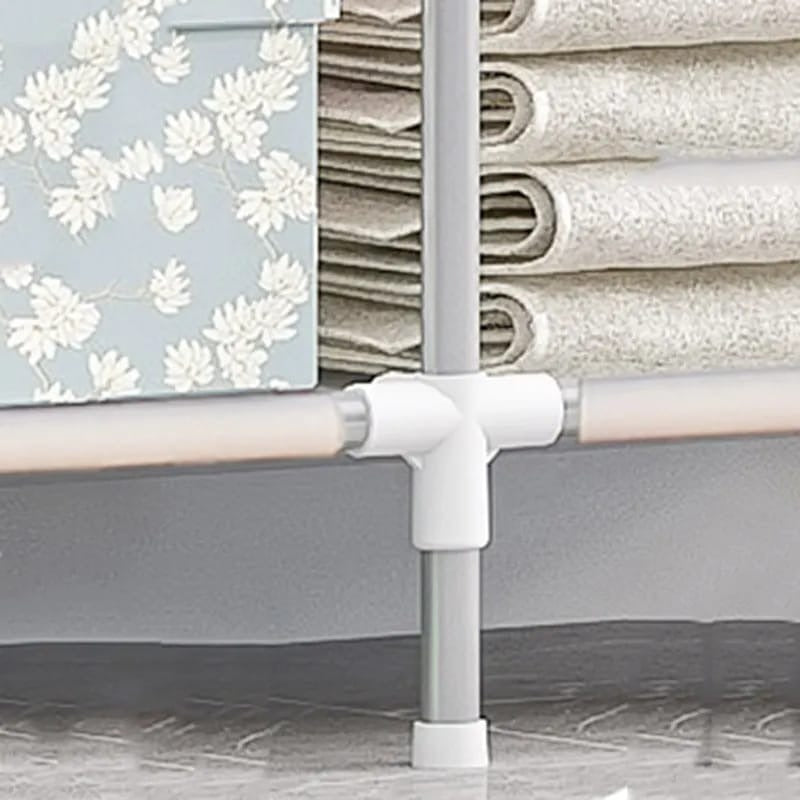 Space-Saving Portable Clothes Shelf