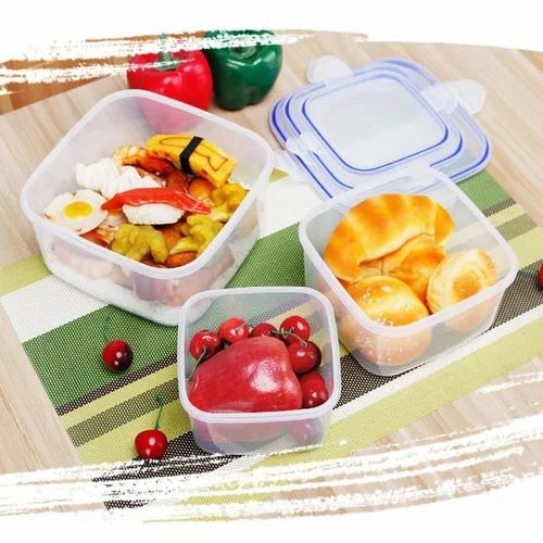 Pack of 3 - Air Tight Food Container Box