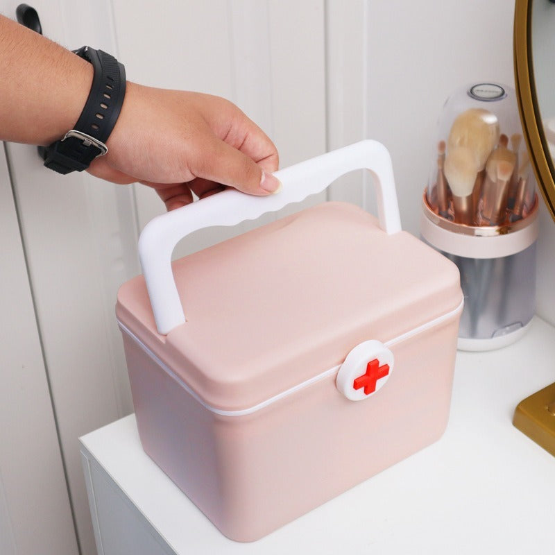 Portable Travel Plastic Medicine Box