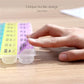 21 Compartment Pill Storage Case